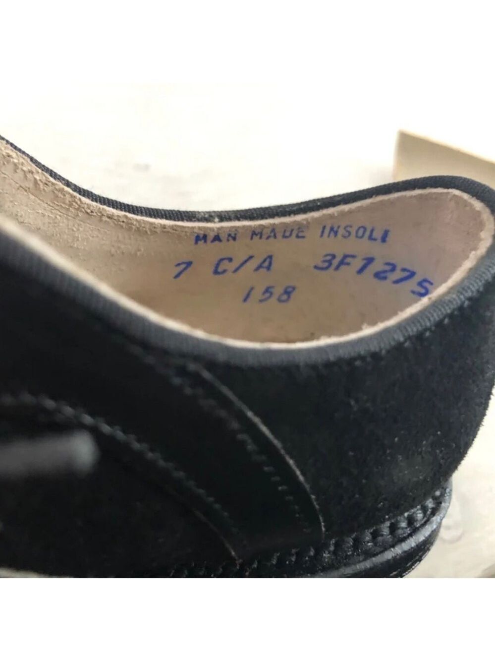 Vintage Boys Shoes Chapmans Exclusive Deluxe NIB Mid Century Oxfords Staging - Picture 7 of 12